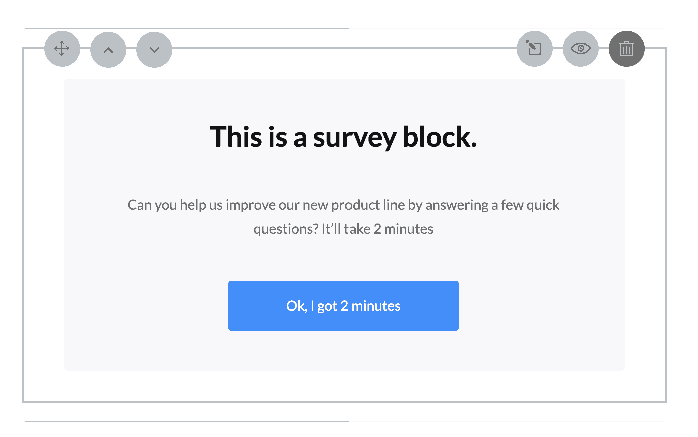 Remove the unneeded blocks