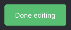 Done editing